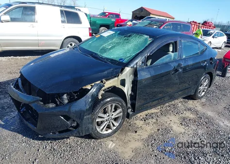 2018 Hyundai Elantra Sel from USA, damaged, VIN 5NPD84LF2JH280803